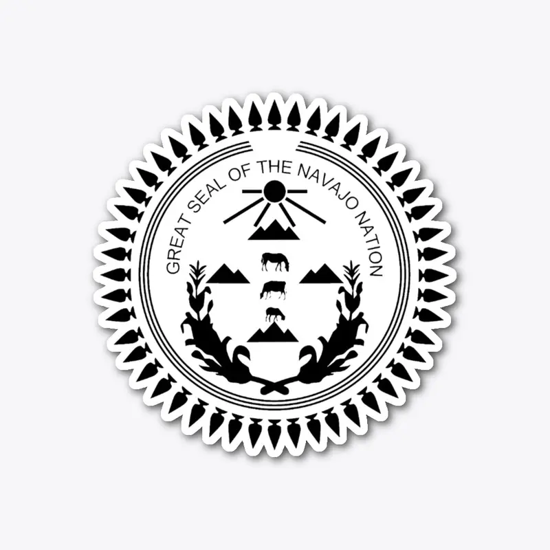 Navajo Nation Seal (Black) Apparel