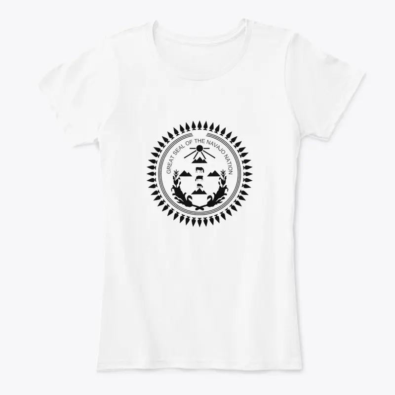 Navajo Nation Seal (Black) Apparel