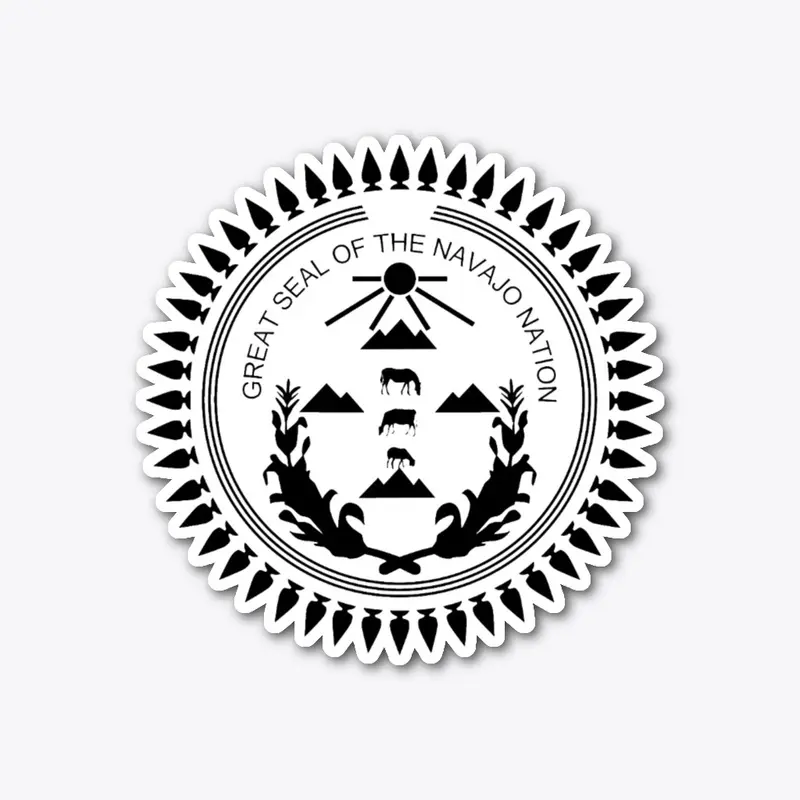 Navajo Nation Seal (Black) Apparel