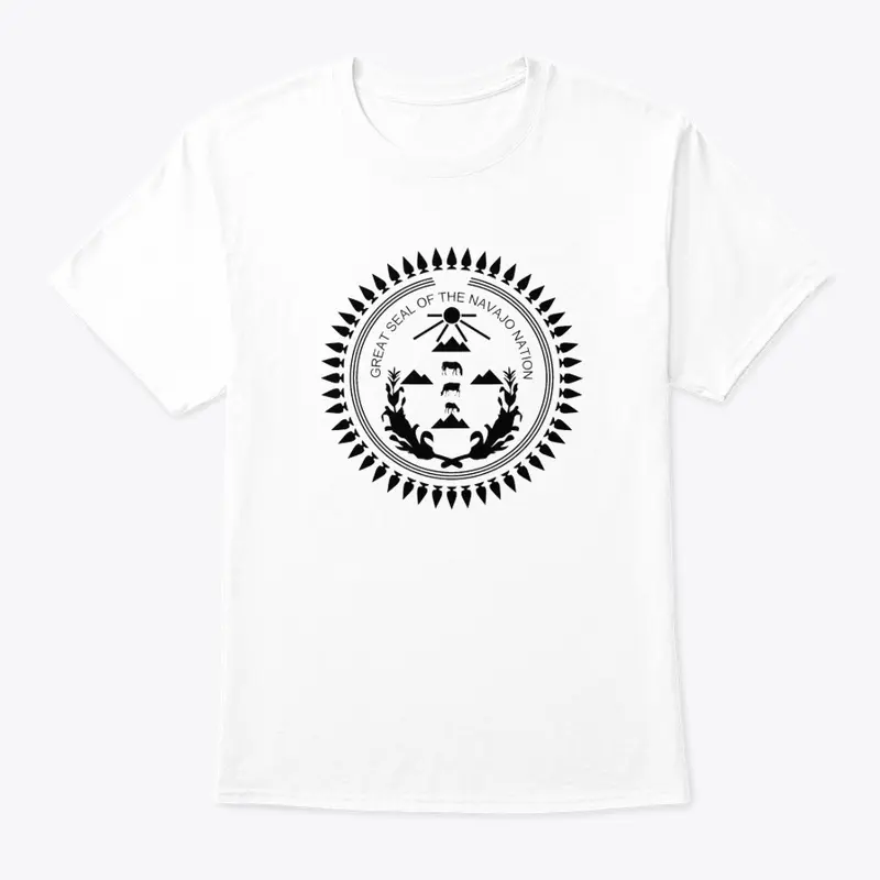 Navajo Nation Seal (Black) Apparel